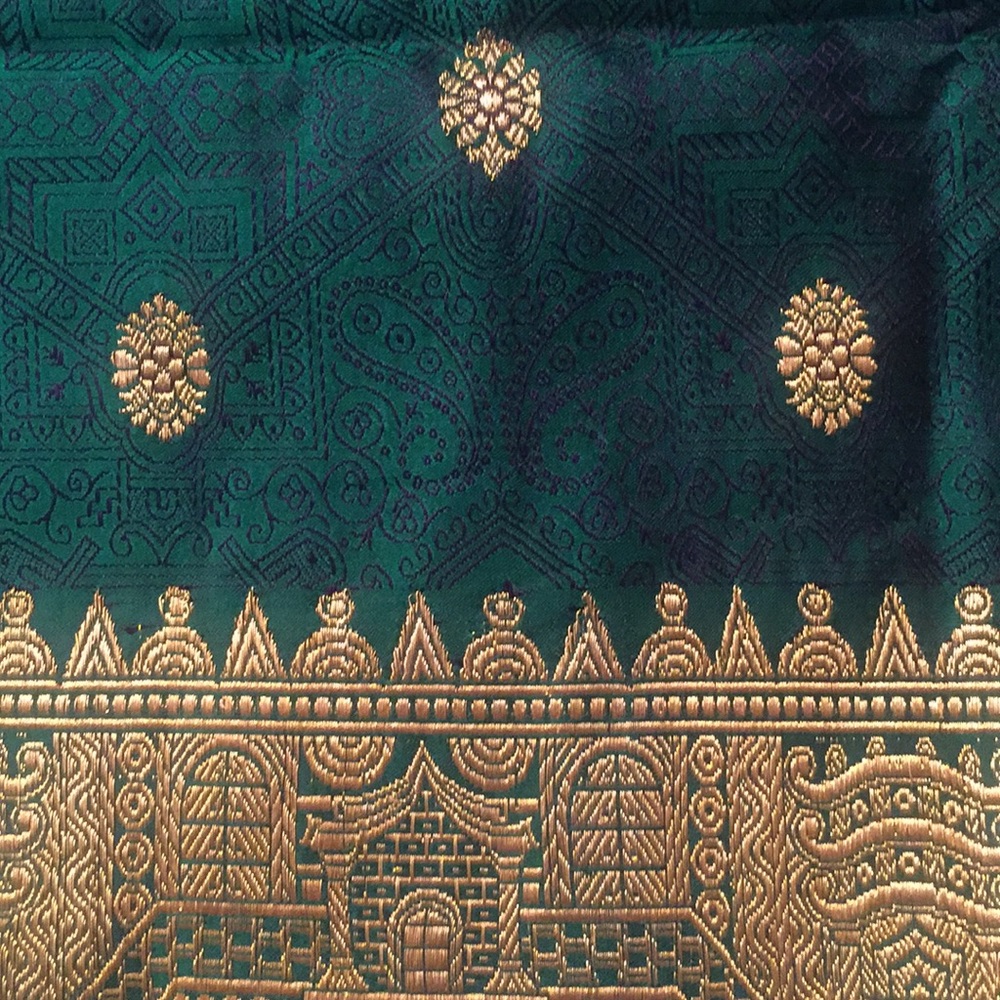 Indian Bollywood Pure Silk Sari Saree